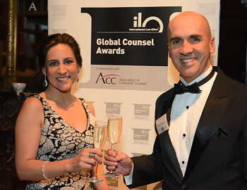 Recognition: amongst the World’s Top 5 General Counsel, at Global Counsel Awards (ILO/ACC) – at NYC